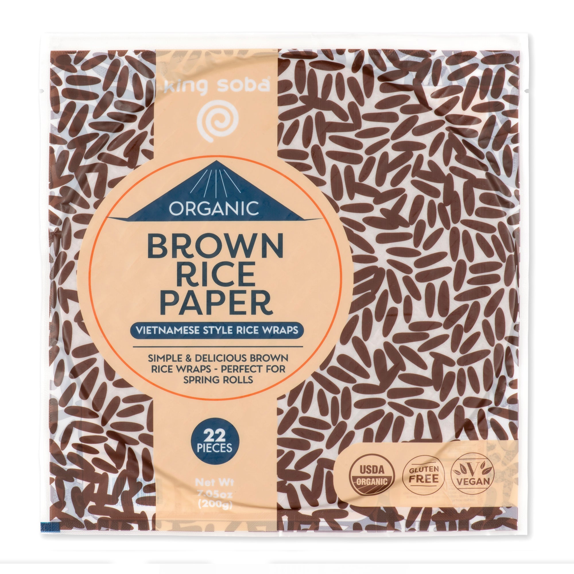 Best of Thailand [Round] Brown Rice Paper Wraps 1 Pack | Perfect for Fresh  Spring Rolls & Dumplings | Non-GMO, Gluten-Free, Vegan & Paleo | Kosher for